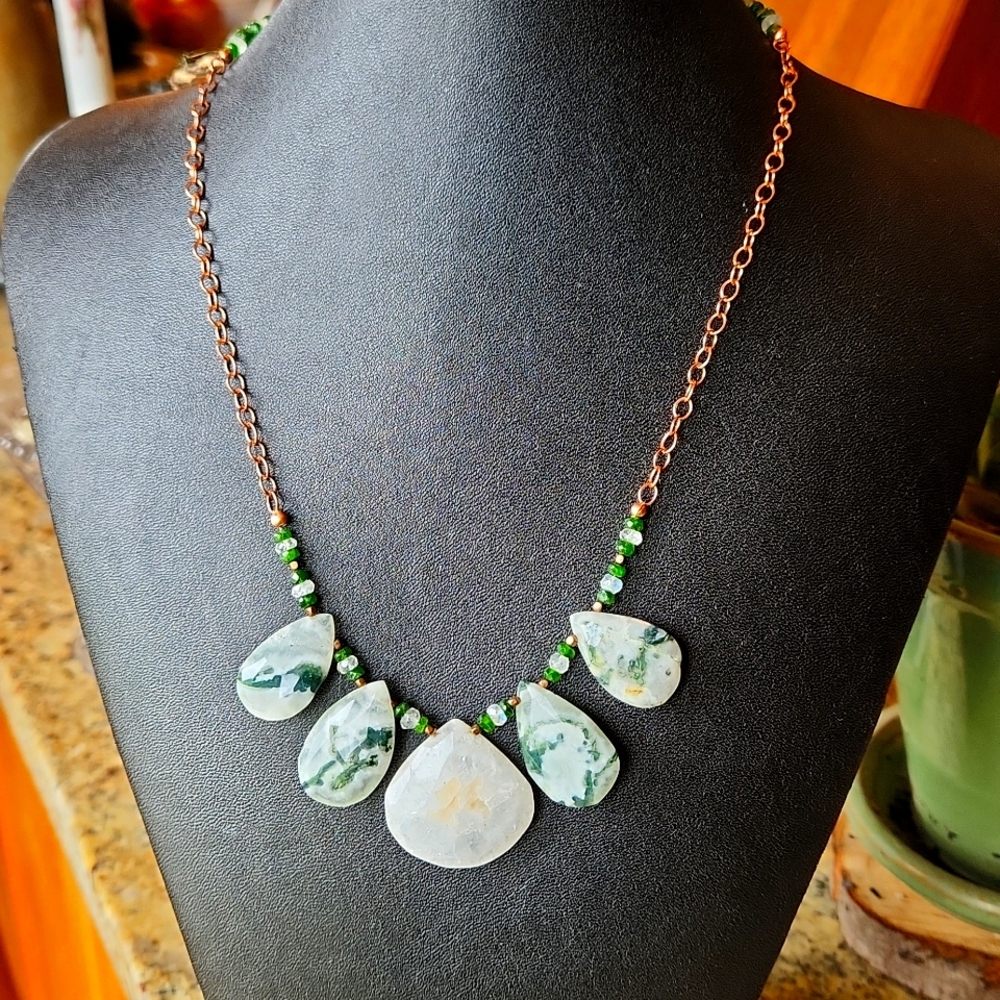 Artisan made Solar Quartz Necklace